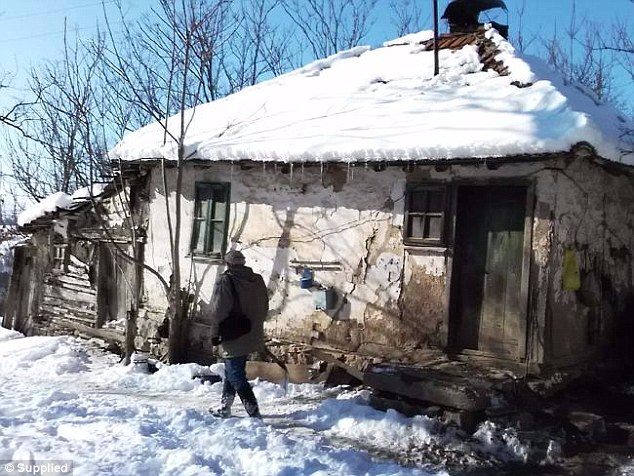 La casa in cui vive Marija