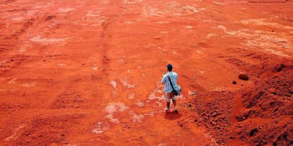 Suolo malesiano inquinato