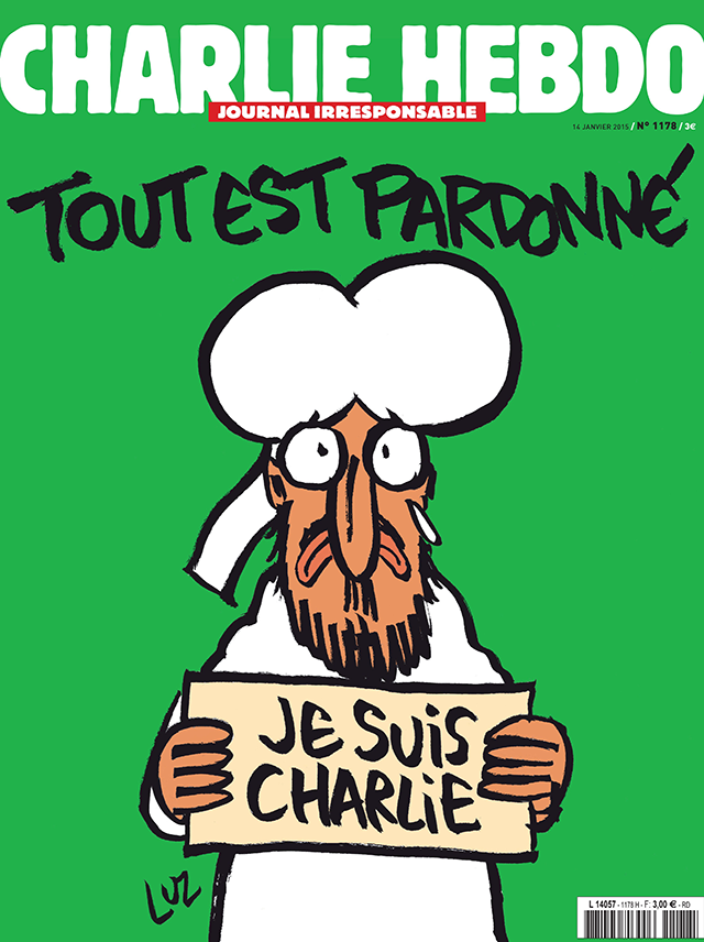 Charlie Hebdo, Tout est pardonne