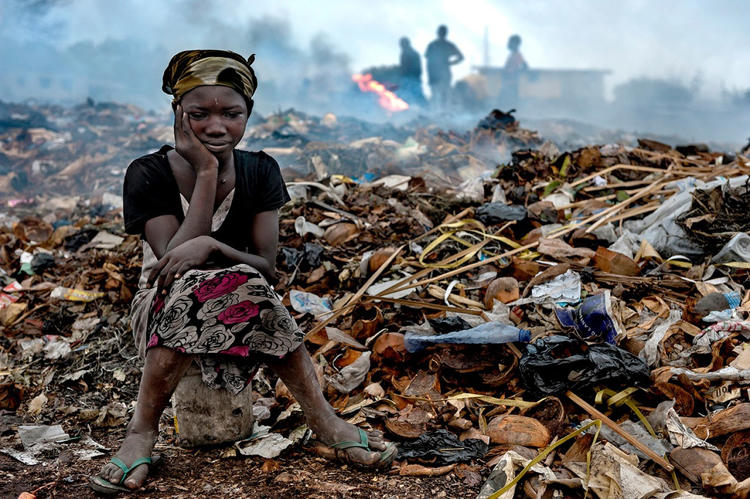 Discarica in Ghana