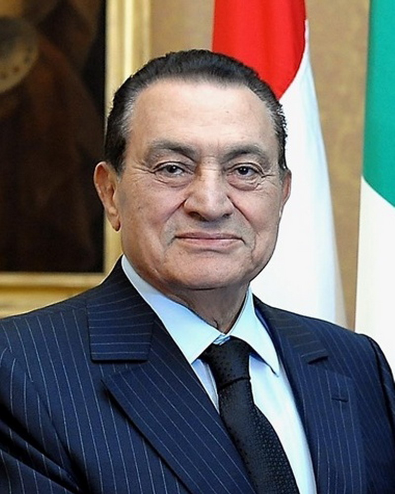 Hosni Mubarak, quarto presidente egiziano