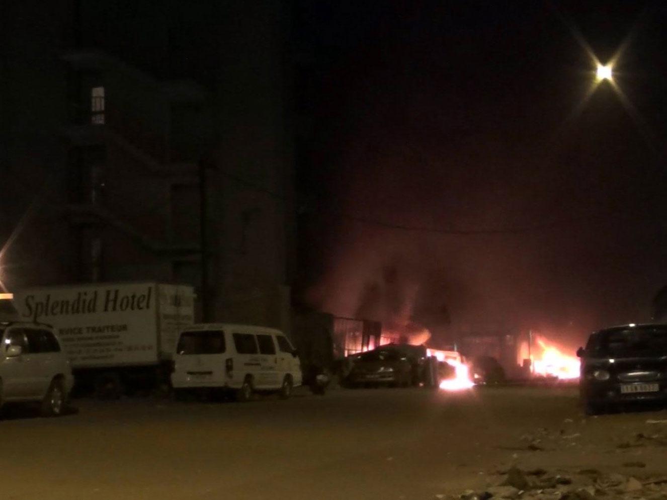 I luoghi dell'attacco