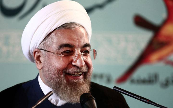 Il presidente iraniano Rouhani