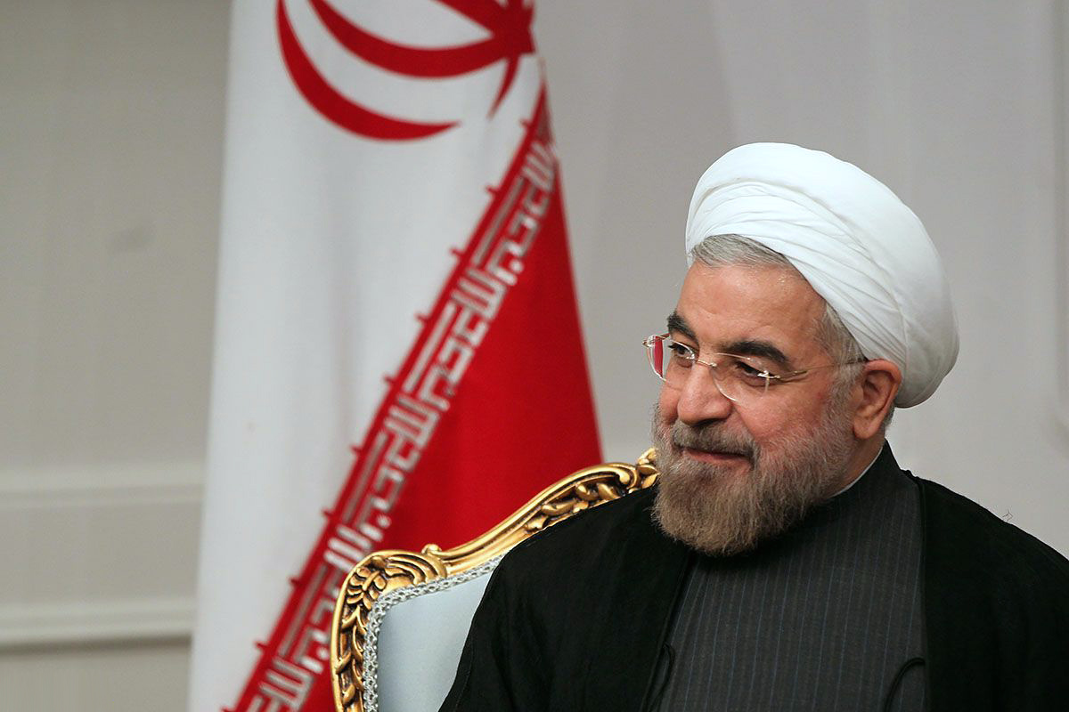 Il presidente iraniano Hassan Rouhani