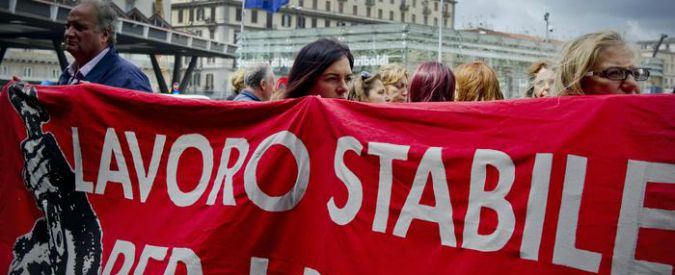Manifestazioni contro il Jobs act 3