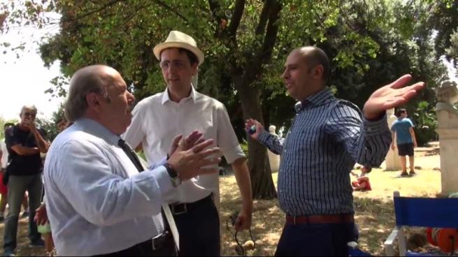 Lino Banfi e Checco Zalone