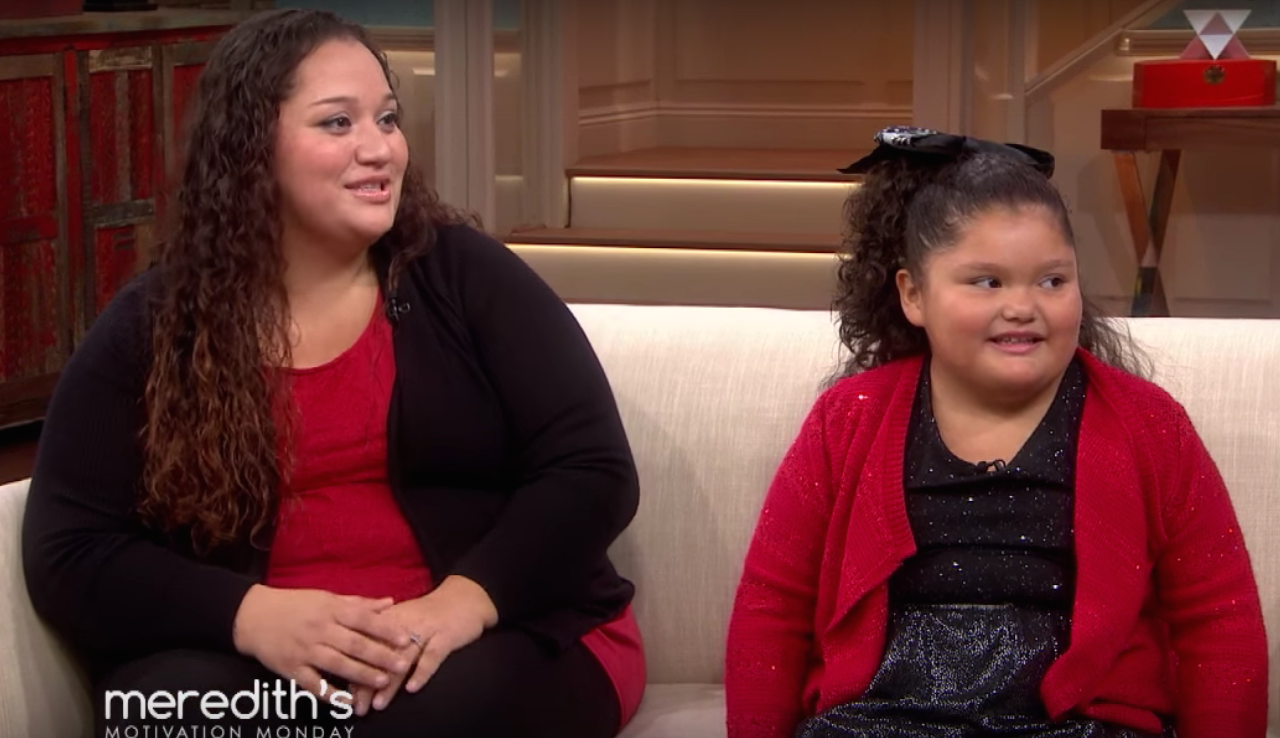 Jazzy e la mamma Lucia al Meredith Vieira Show