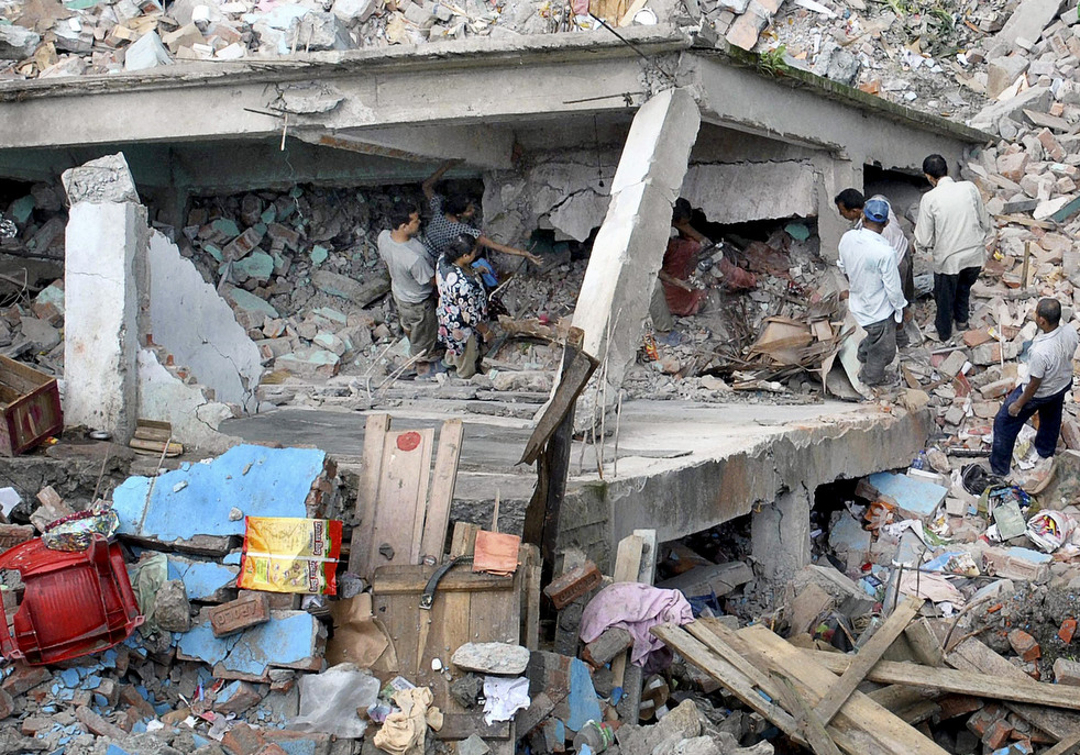 Terremoto 6.7 In India 2 