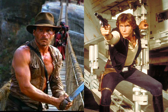 Indiana Jones e Han Solo