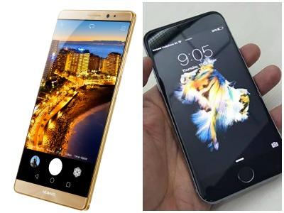 iPhone 6S vs Huawei Mate 8