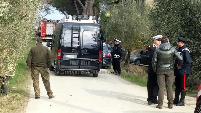 Polizia intervenuta sul luogo dell'omicidio-suicidio