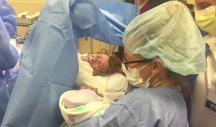 Parto al Plano Medical Center