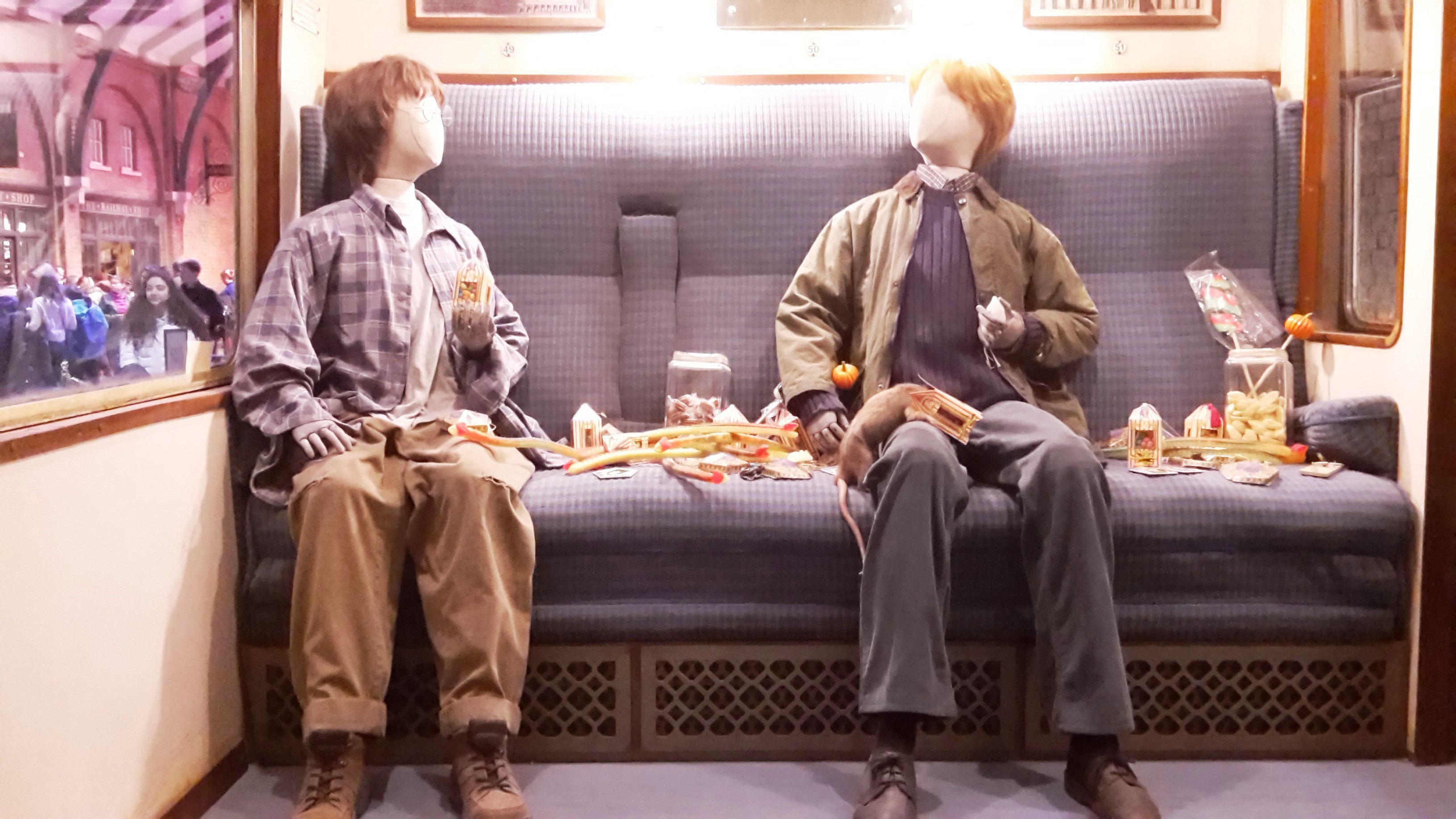 Harry e Ron all'inizio della saga