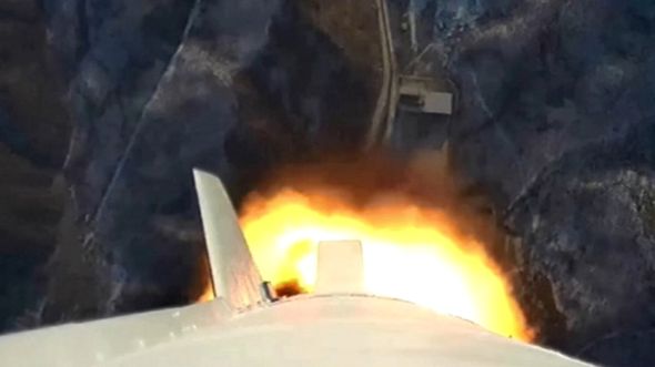 La partenza dell'ordigno