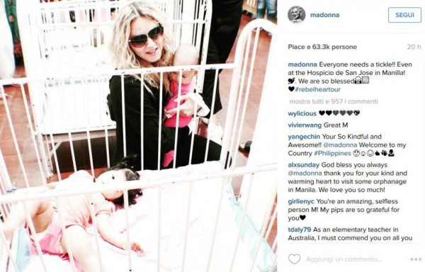 Visita agli orfanelli