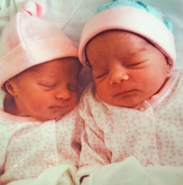 Anaya e Myla a poche settimane di vita