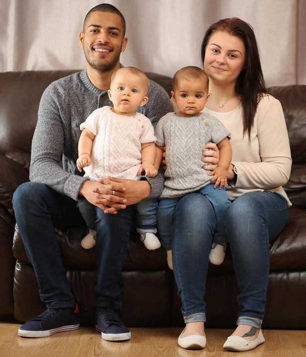 Anaya e Myla con i genitori 2