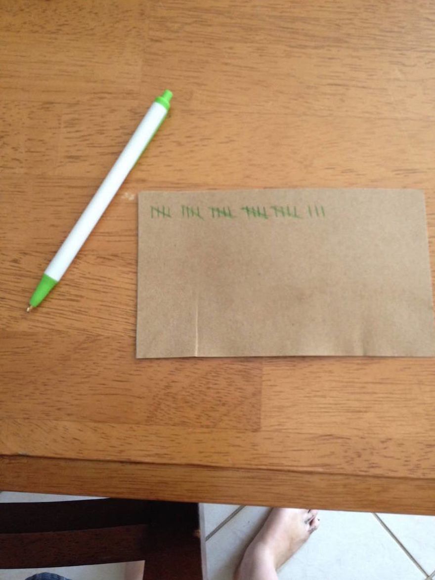 Annotazioni della madre