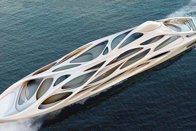 Zaha Hadid yacth