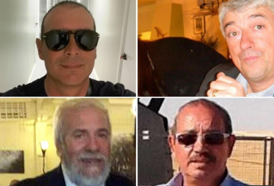 I quattro italiani rapiti