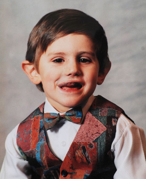 Rory all'età di 3 anni