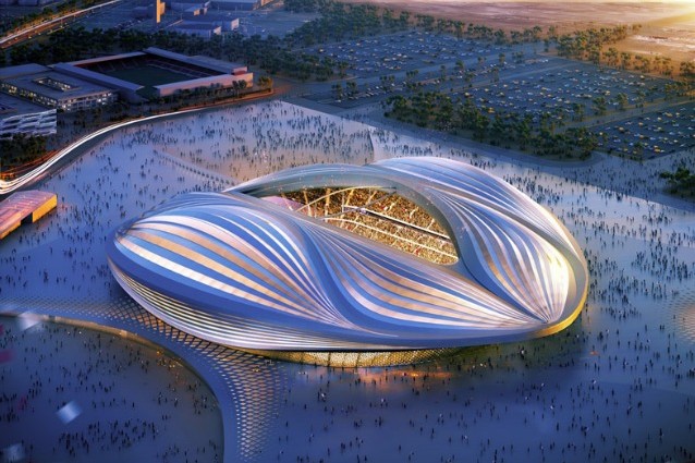 Lo stadio del Qatar
