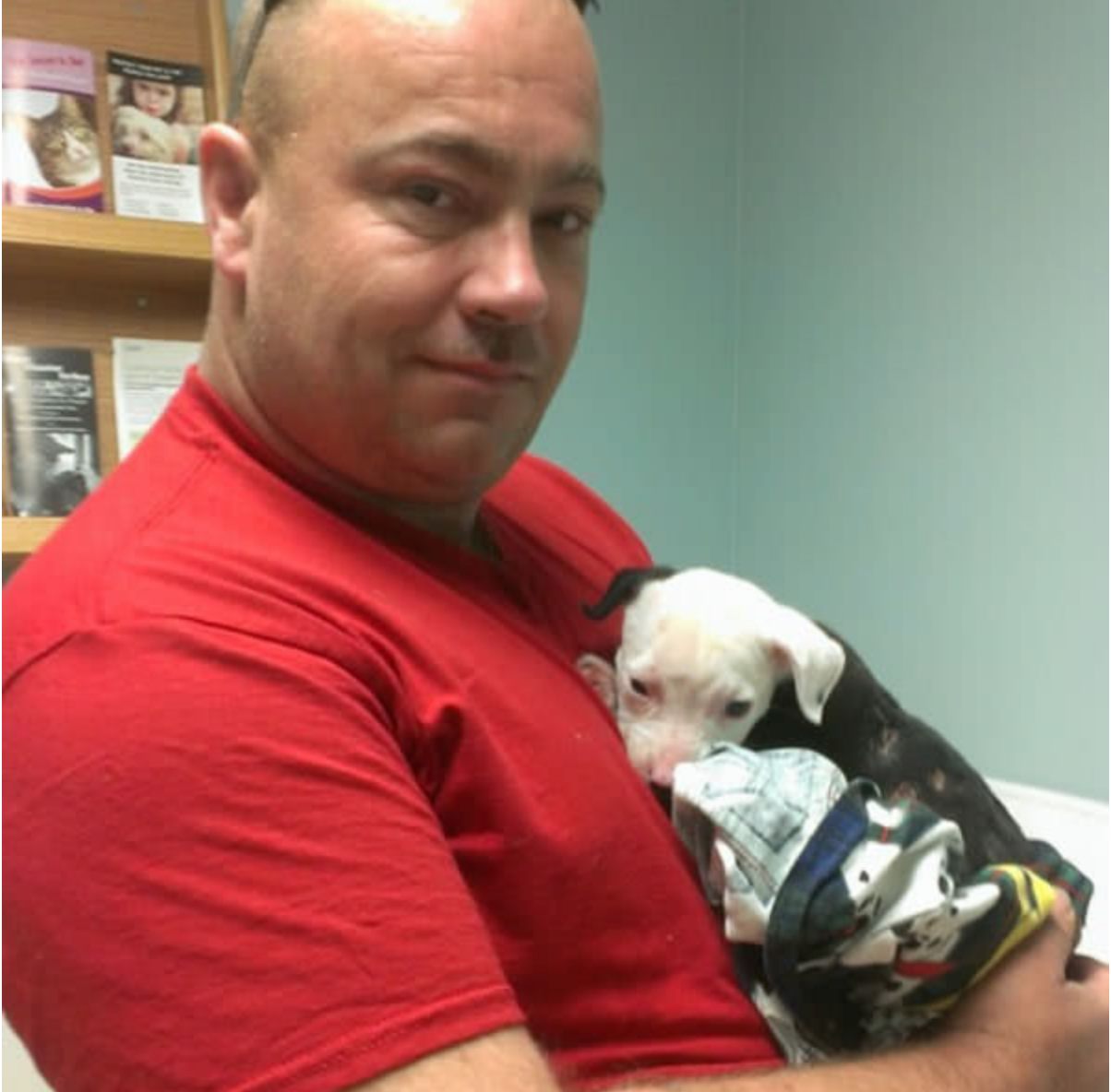 Il cucciolo con William