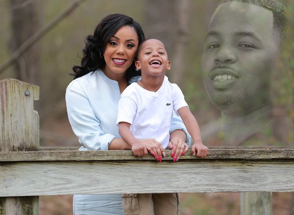 Nicole, Deonte e il loro figlio 2