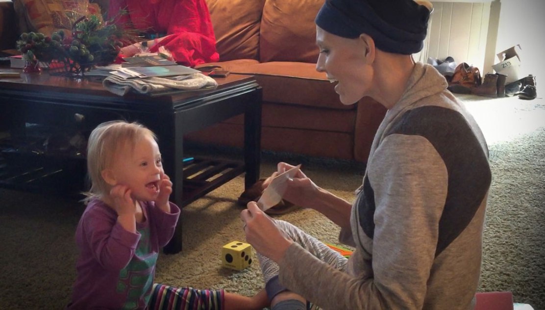 Joey con la figlia (1)
