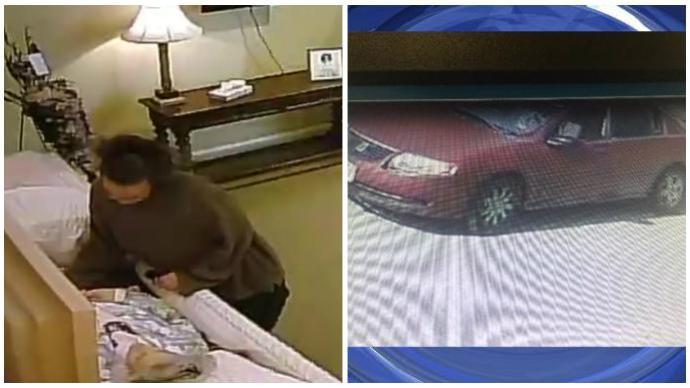 La probabile macchina della ladra