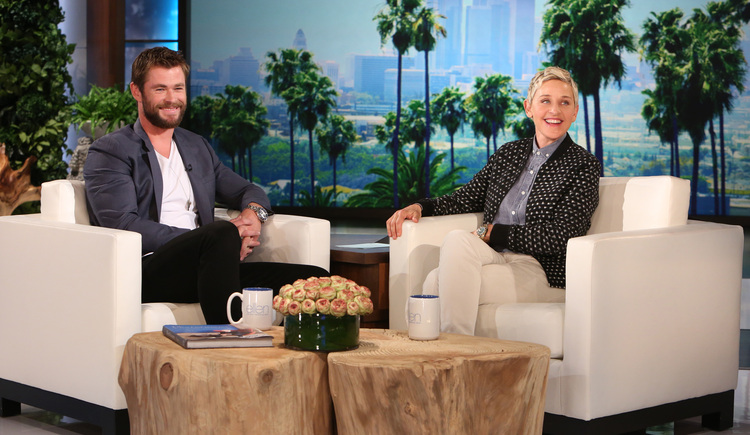 Chris e Ellen DeGeneres