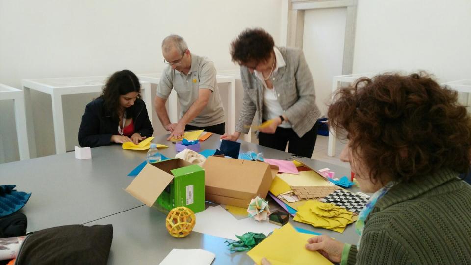 Laboratorio origami