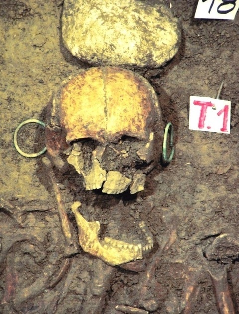 Teschio di una donna