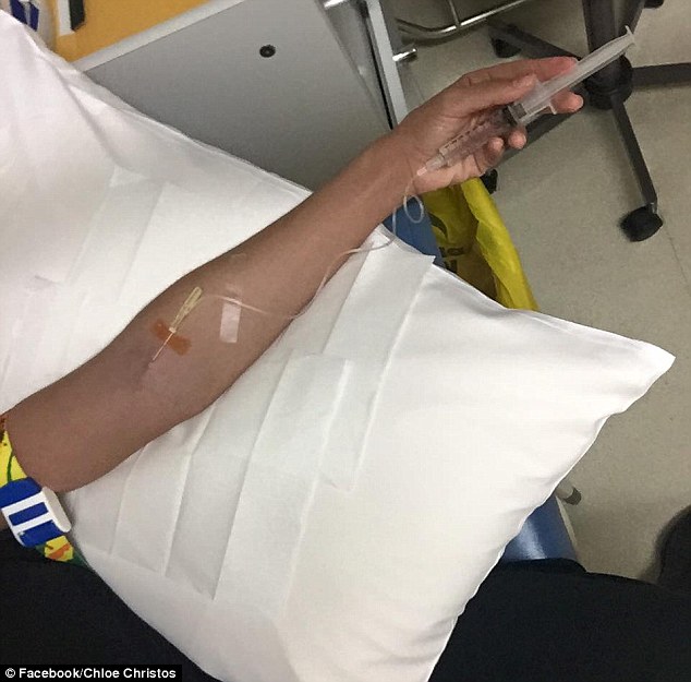 Chloe in ospedale (2)