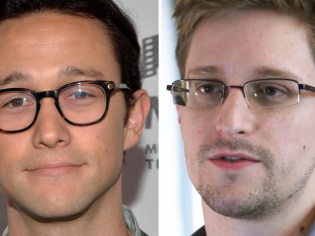 Joseph Gordon - Levitt ed Edward Snowden
