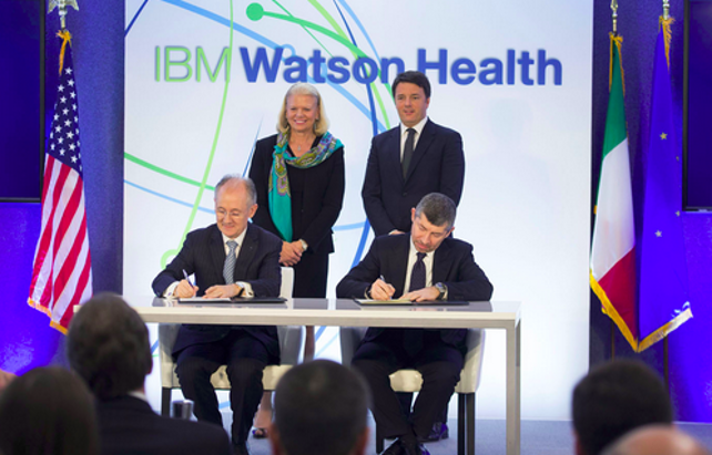 Firma accordo IBM-Governo italiano