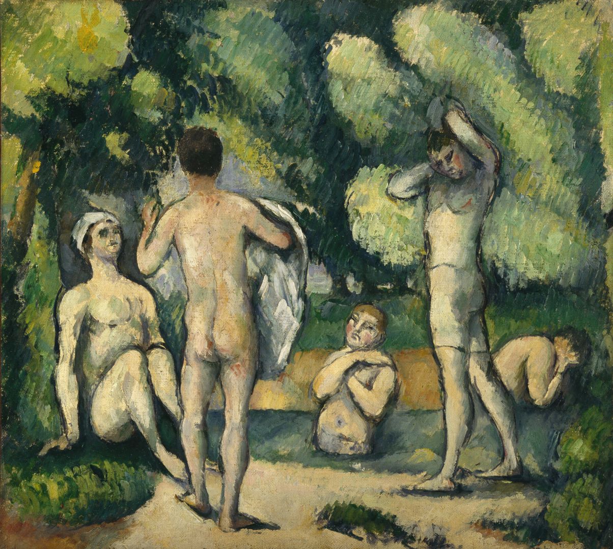 Paul Cézanne - Bagnanti