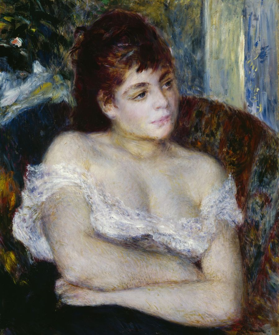 Pierre Auguste Renoir - Donna in poltrona