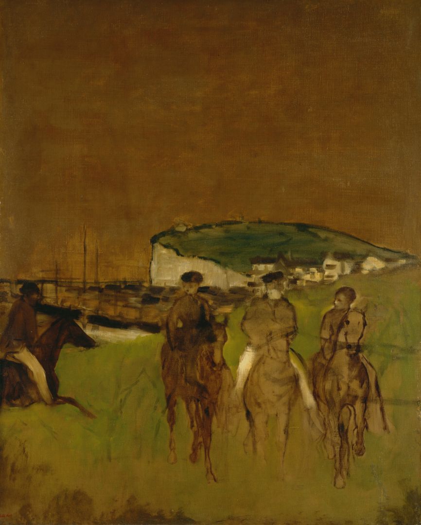 Edgar Degas - Cavalcata mattutina