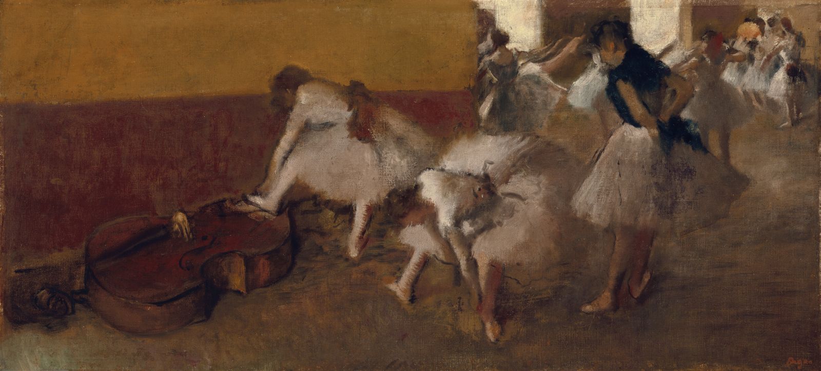 Edgar Degas - Ballerine nella stanza verde