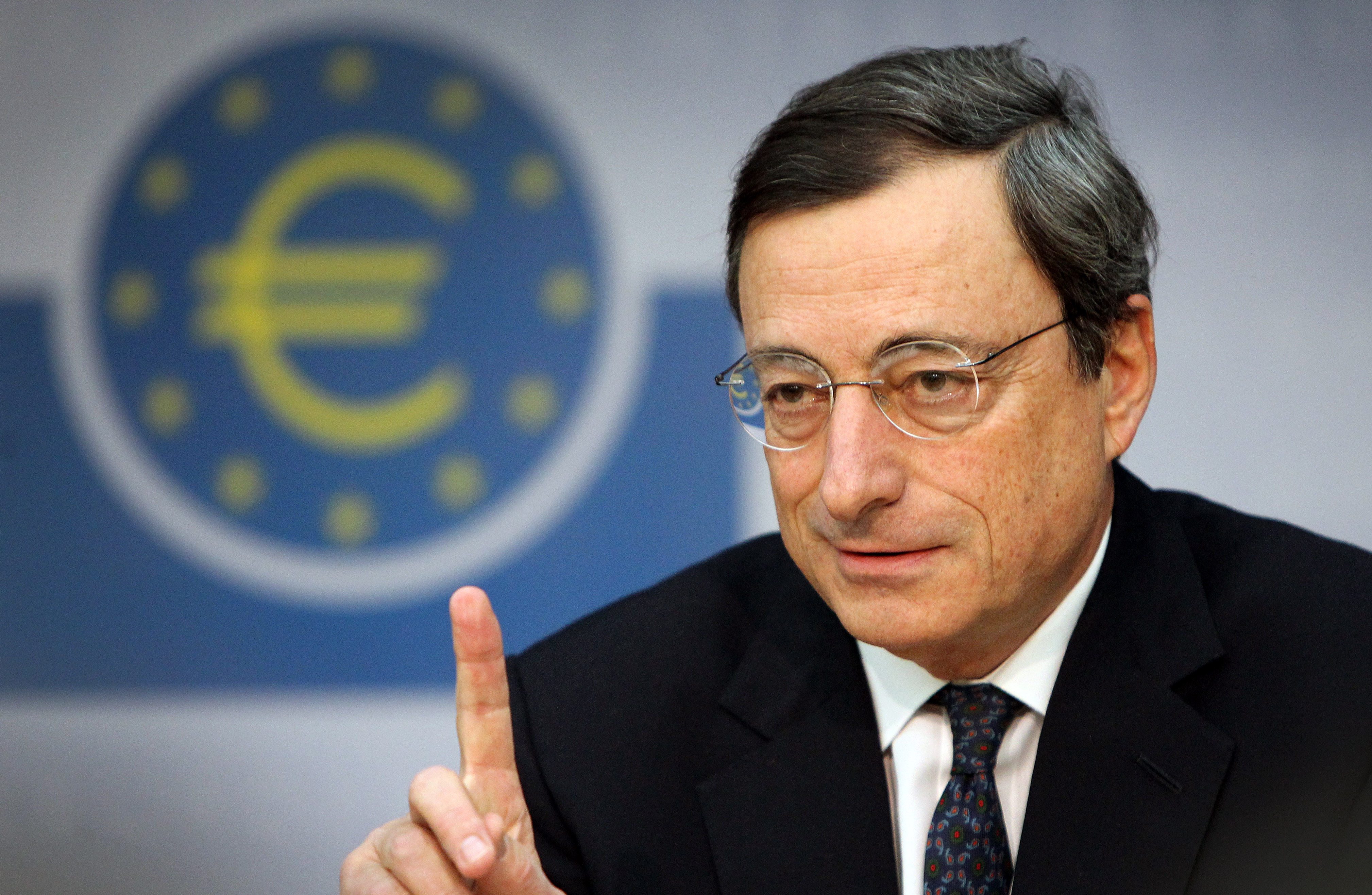 Mario Draghi, governatore della Bce