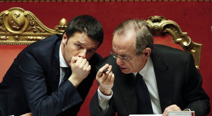 Padoan e Renzi