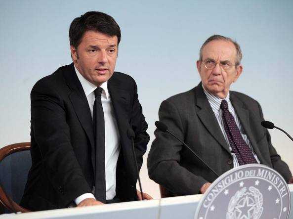 Renzi e Padoan