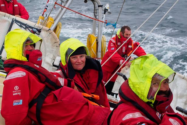 Sarah Young e il suo team