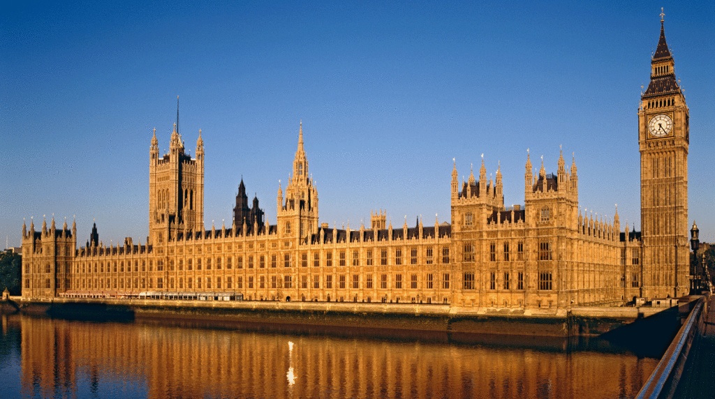 Westminster, sede del Parlamento britannico