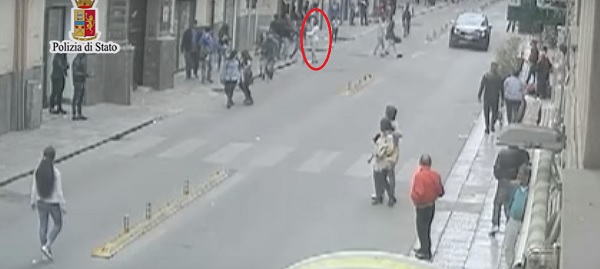 Palermo, lite e sparatoria - La sequenza