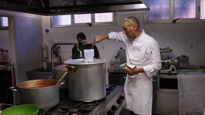Chef alla mensa dei poveri