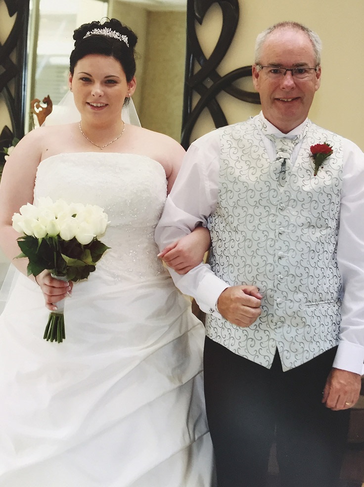 Donna e Kevin nel 2011