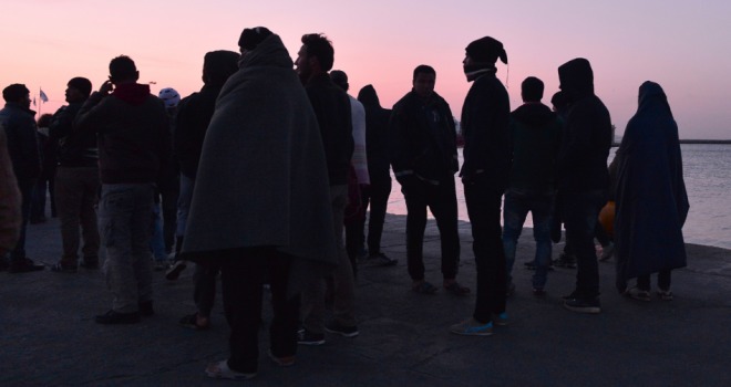 I migranti della prima nave