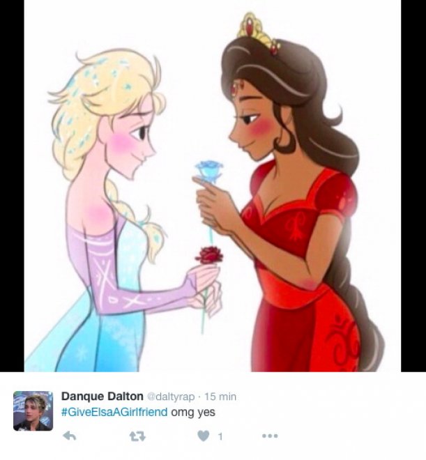 #GiveElsaAGirlfriend